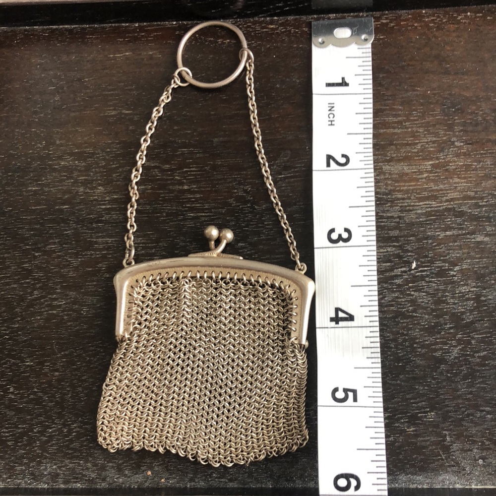 Antique French Chatelaine Purse - Picture 5 of 7